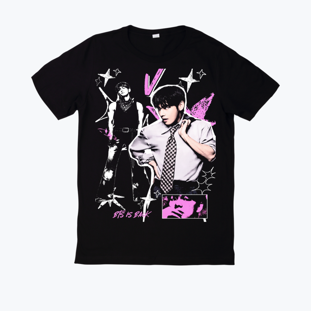 Polera Estampada BTS Arirang Diseño 49 | Mujer Oversize - Unisex, Hombre y Niño