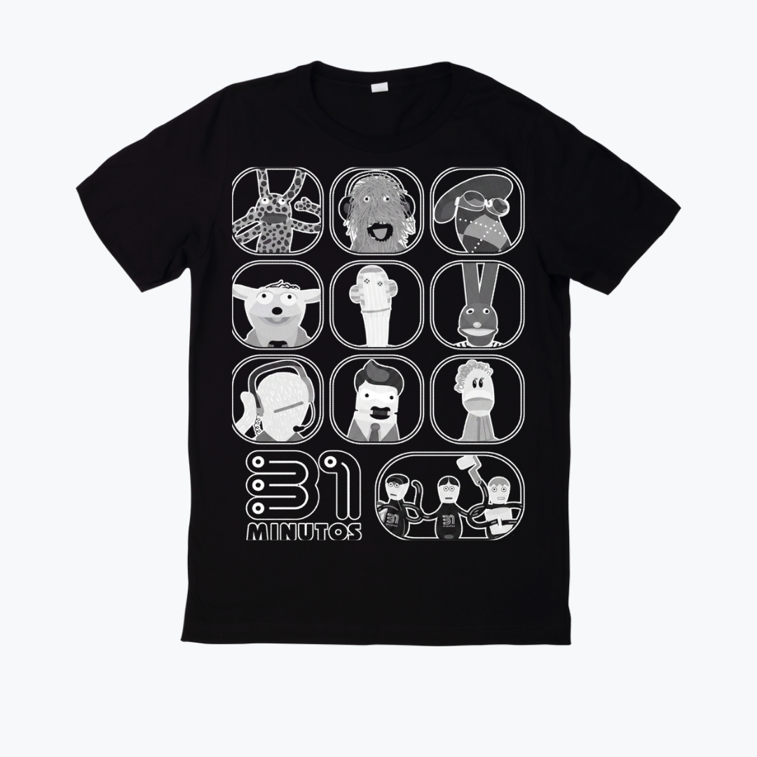 Polera Estampada 31 Minutos Diseño 10
