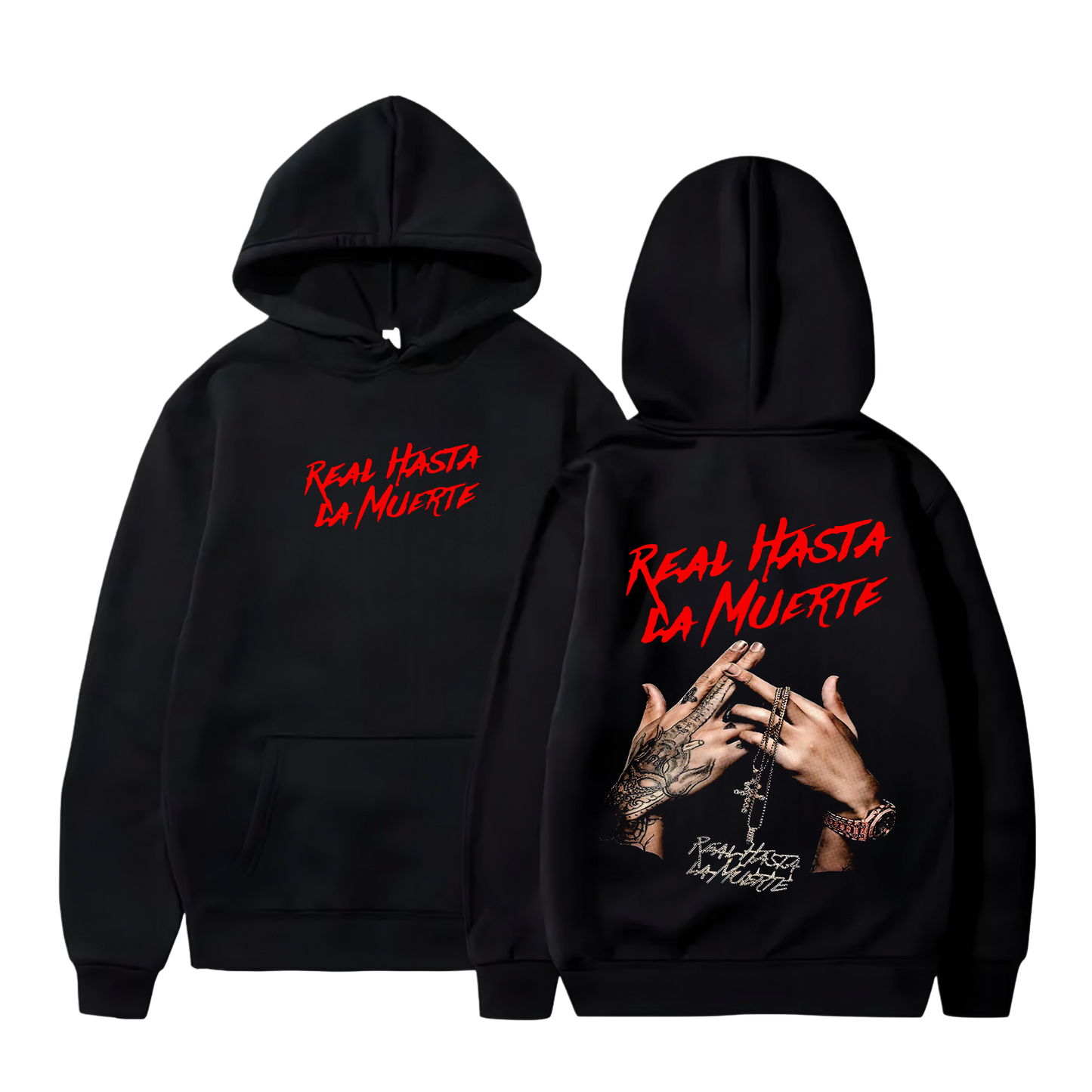 Polerón Canguro Estampado Anuel AA Diseño 45 | Unisex