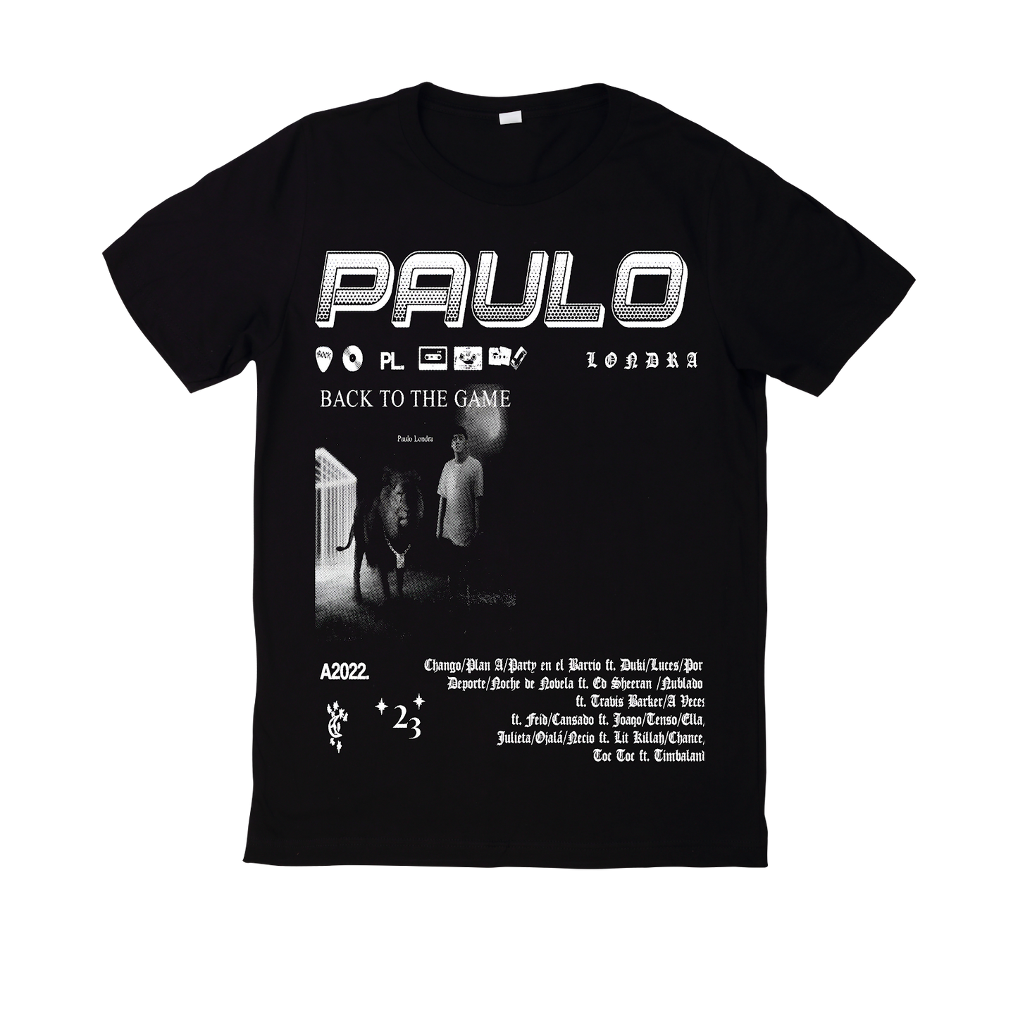 Polera Paulo Londra Diseño 16