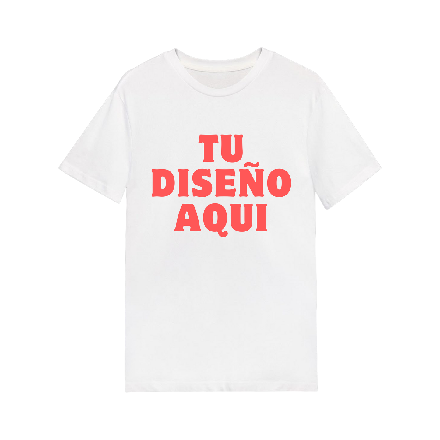 Polera personalizada blanca