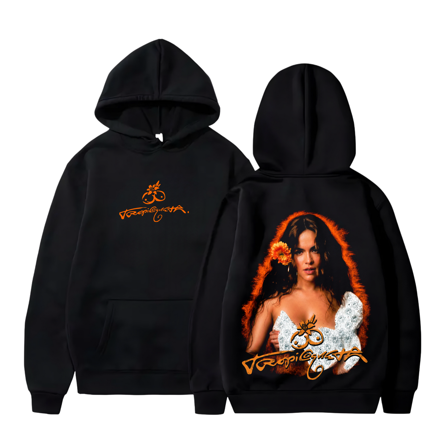Polerón Canguro Estampado Karol G Tropitour Diseño 13 | Unisex