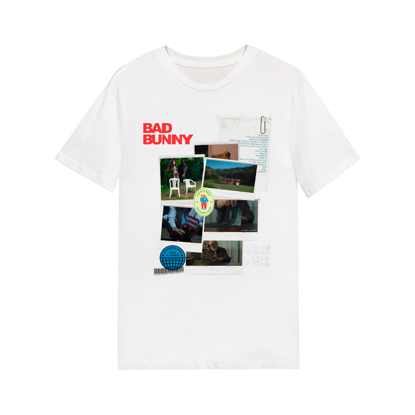 Polera Bad Bunny DTMF 15