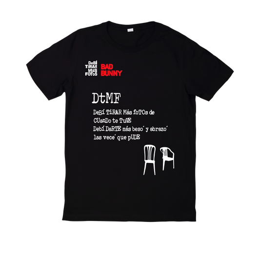 Polera Bad Bunny DTMF 7