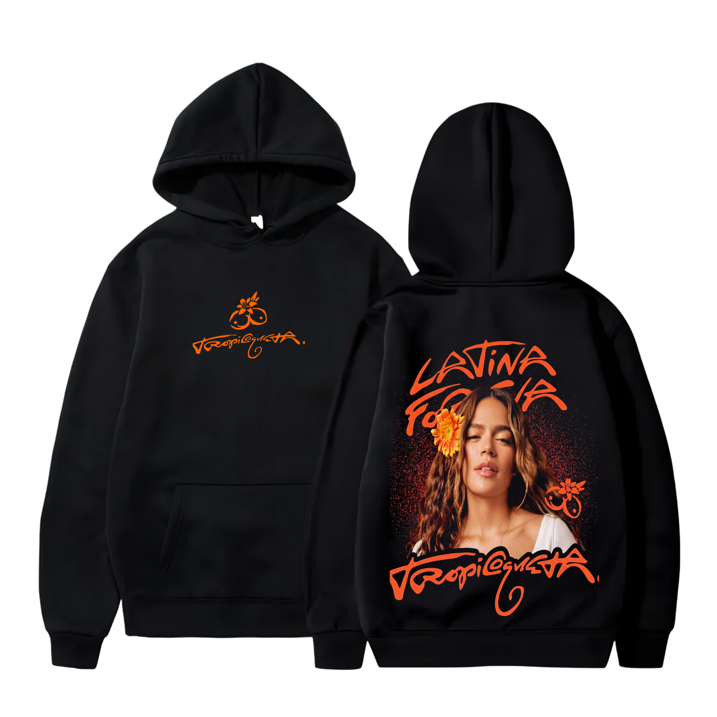 Polerón Canguro Estampado Karol G Tropitour Diseño 27 | Unisex