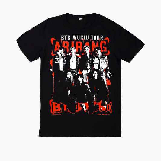 Polera Estampada BTS Arirang Diseño 37 | Mujer Oversize - Unisex, Hombre y Niño
