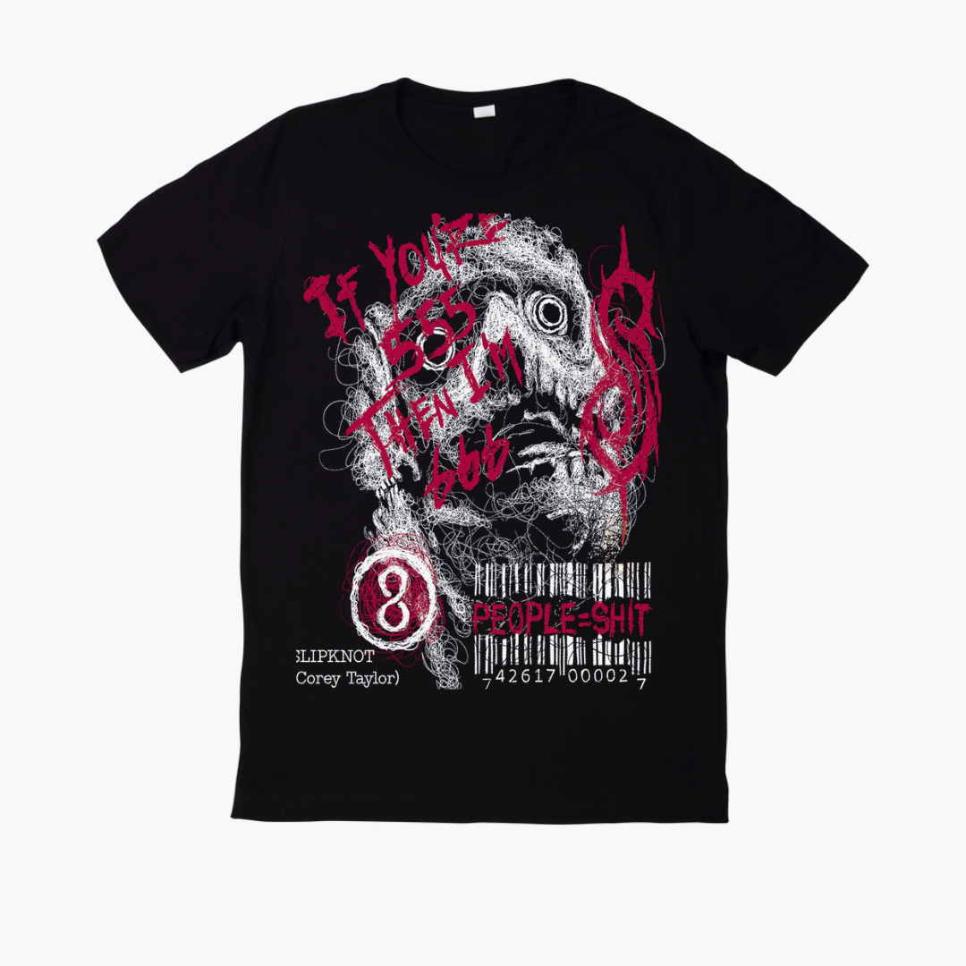 Polera Estampada Slipknot Diseño 06