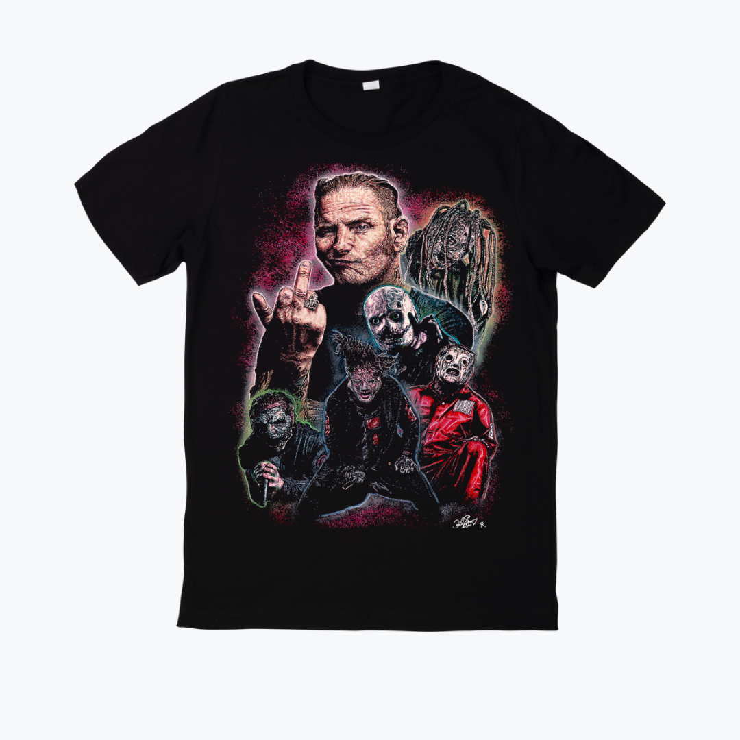Polera Estampada Slipknot Diseño 22