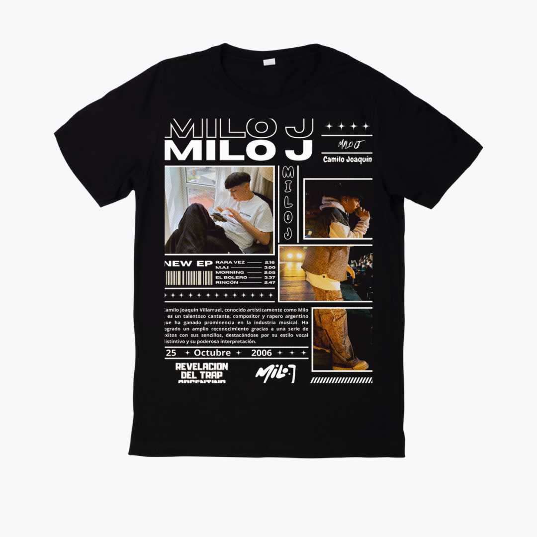 Polera Estampada Milo J Diseño 11