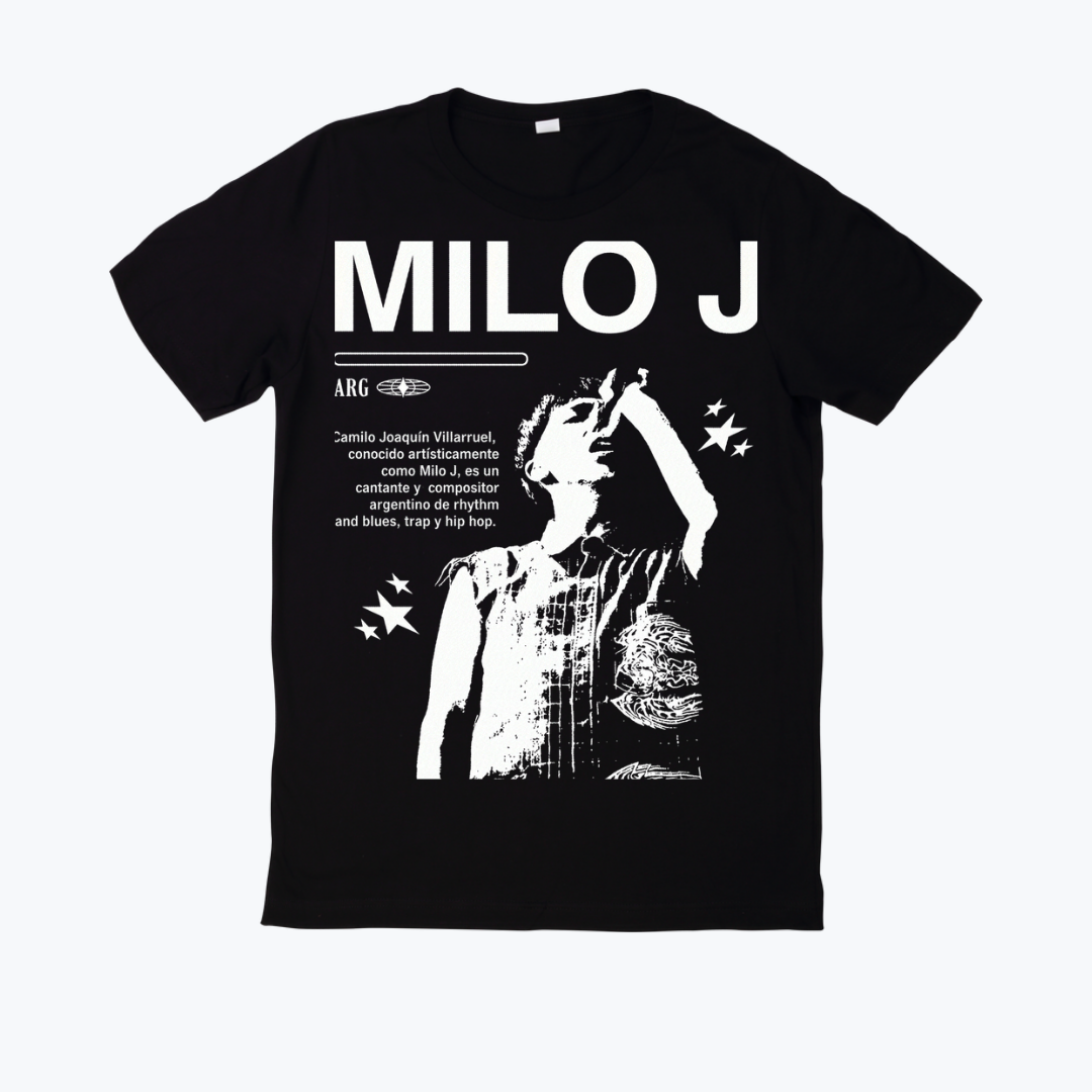 Polera Estampada Milo J Diseño 15