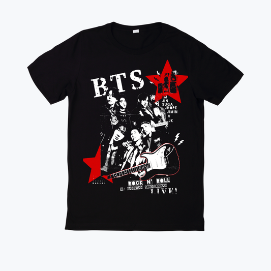 Polera Estampada BTS Arirang Diseño 38 | Mujer Oversize - Unisex, Hombre y Niño