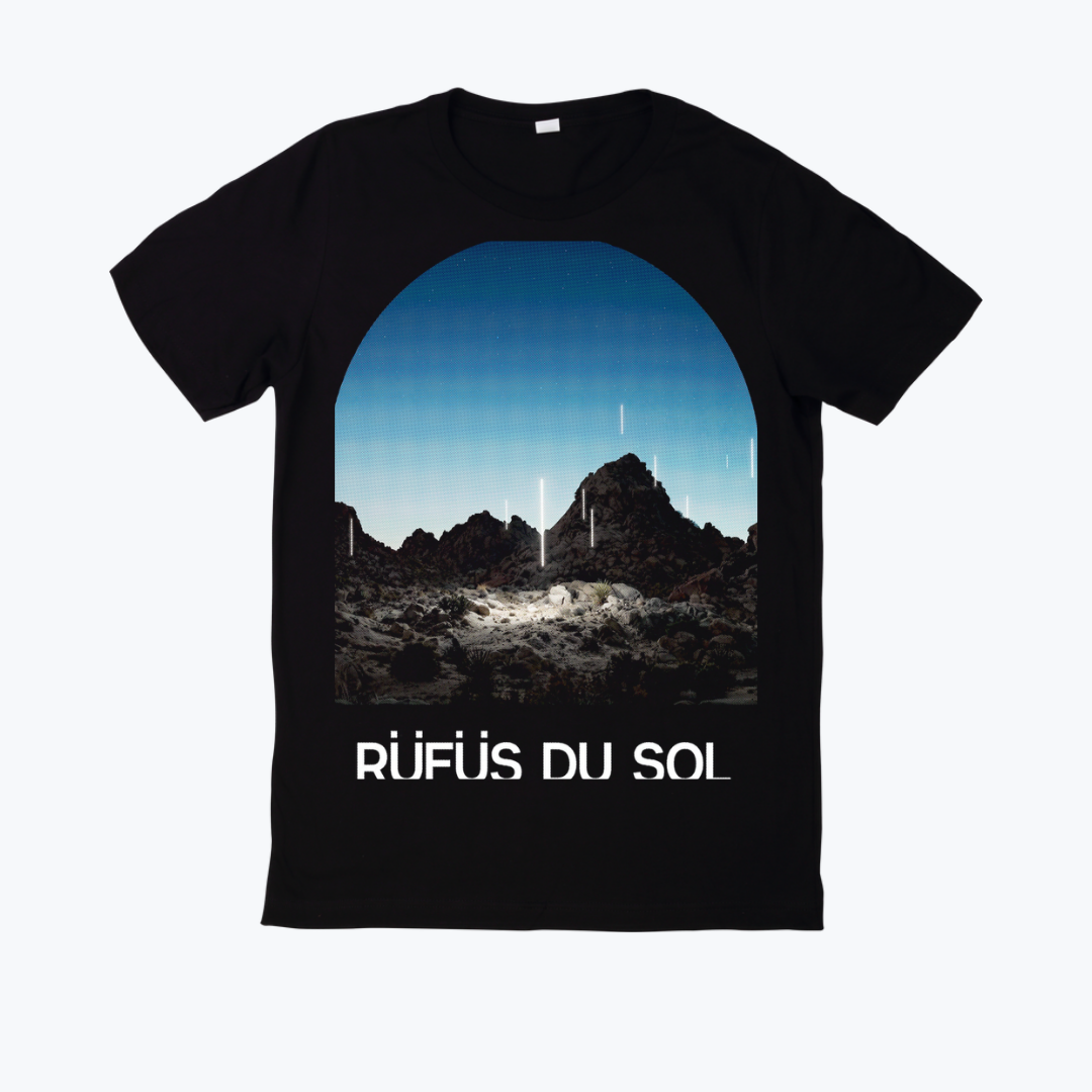 Polera Estampada Rufus Du Sol Diseño 03