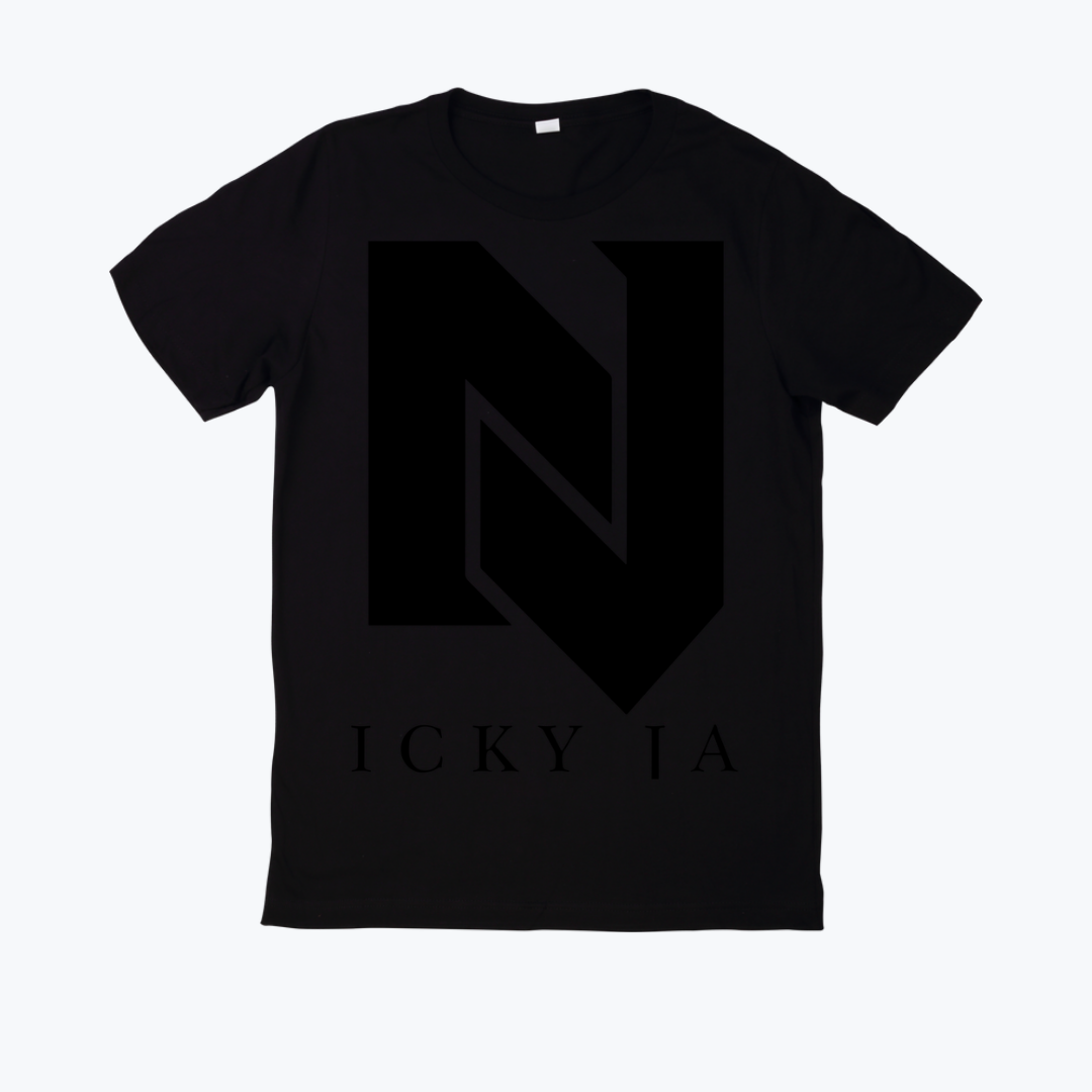Polera negra estampado Nicky Jam Diseño 05