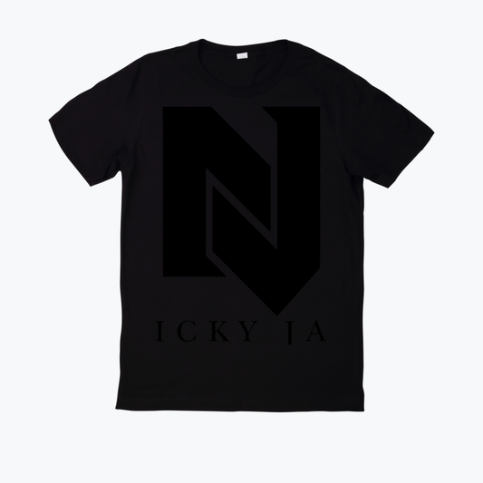 Polera negra estampado Nicky Jam Diseño 05