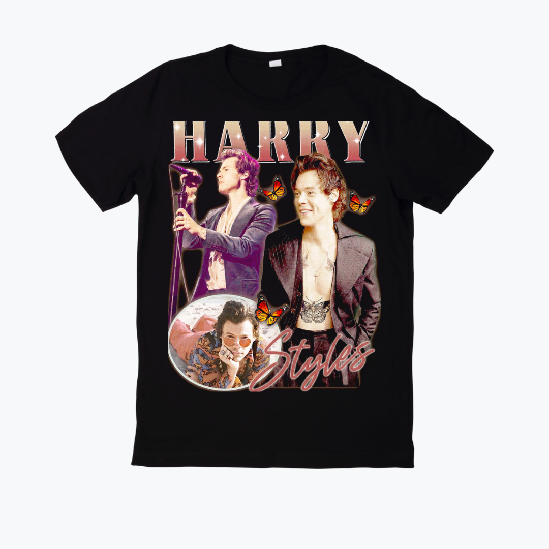 Polera Estampada Harry Styles Diseño 23