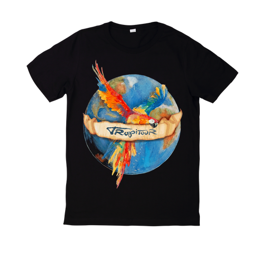 Polera Estampada Karol G Tropitour Diseño 02 | Mujer Oversize - Unisex, Hombre y Niño