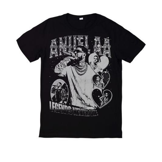 Polera Estampada Anuel AA Diseño 17 | Mujer Oversize - Unisex, Hombre y Niño