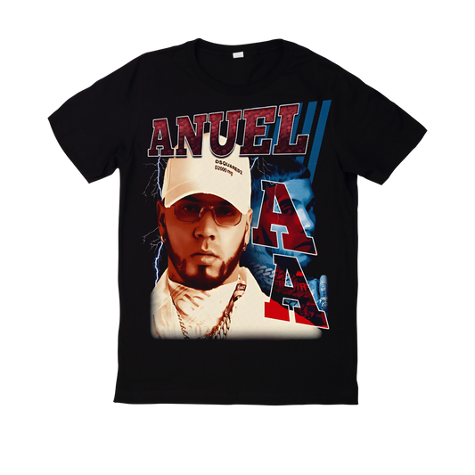 Polera Estampada Anuel AA Diseño 13 | Mujer Oversize - Unisex, Hombre y Niño