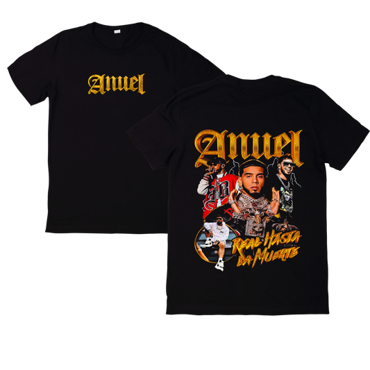 Polera Estampada Anuel AA Diseño 24 | Mujer Oversize - Unisex, Hombre y Niño