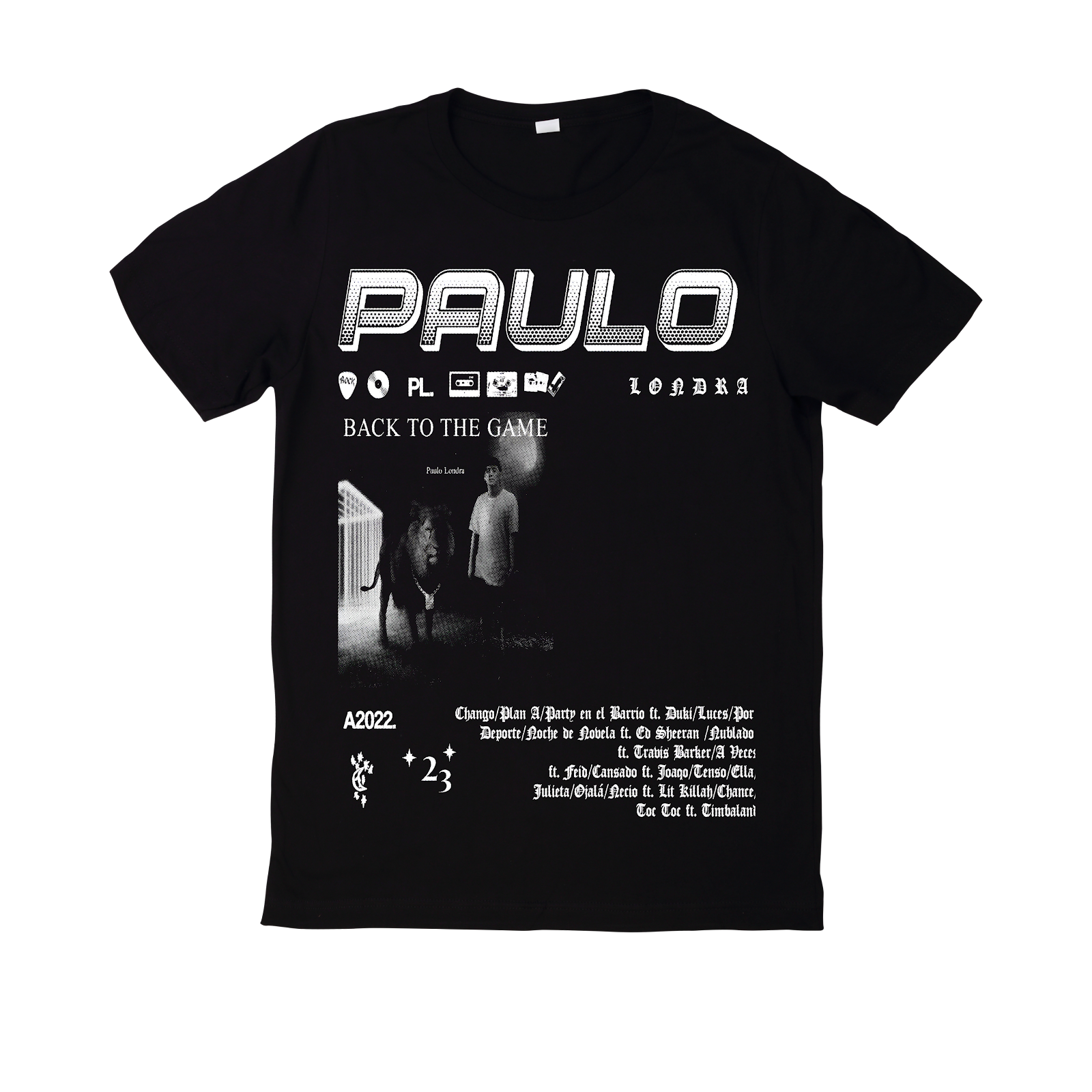 Polera Paulo Londra Diseño 16