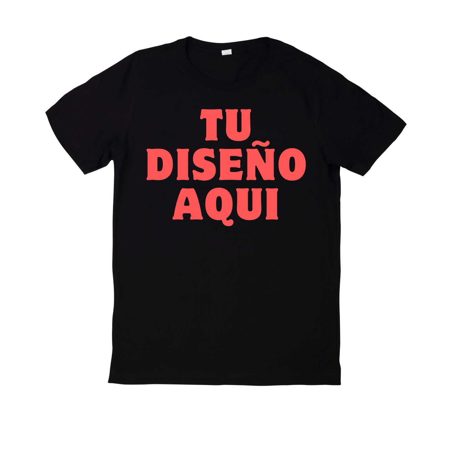 Polera personalizada negra