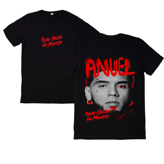 Polera Estampada Anuel AA Diseño 21 | Mujer Oversize - Unisex, Hombre y Niño