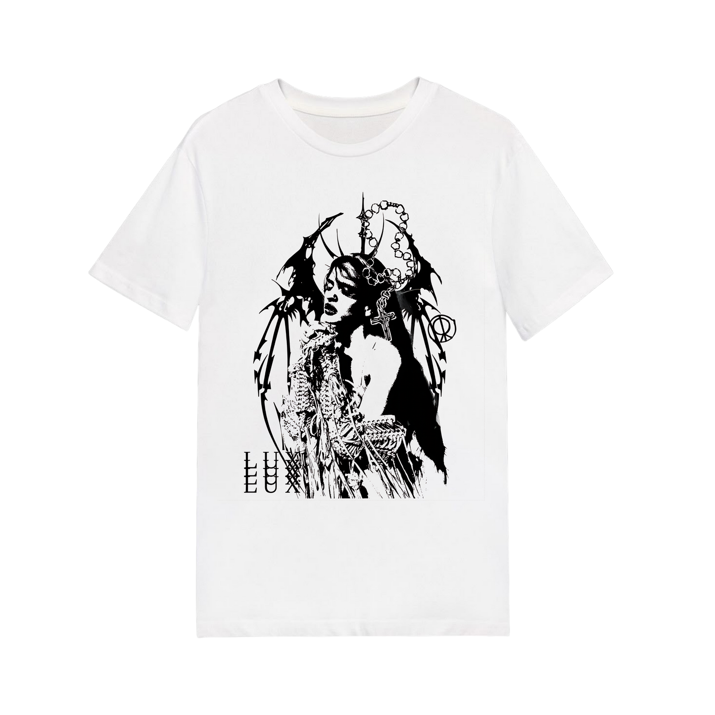 Polera Estampada Rosalía Lux Tour Diseño 2 | Mujer Oversize - Unisex, Hombre y Niño