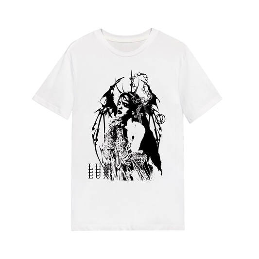 Polera Estampada Rosalía Lux Tour Diseño 2 | Mujer Oversize - Unisex, Hombre y Niño