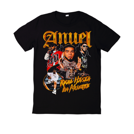 Polera Estampada Anuel AA Diseño 09 | Mujer Oversize - Unisex, Hombre y Niño