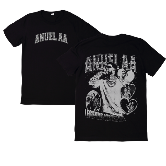 Polera Estampada Anuel AA Diseño 04 | Mujer Oversize - Unisex, Hombre y Niño
