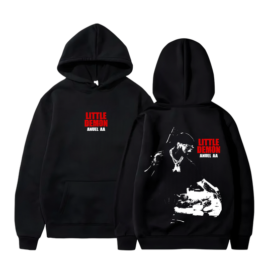 Polerón Canguro Estampado Anuel AA Diseño 46 | Unisex
