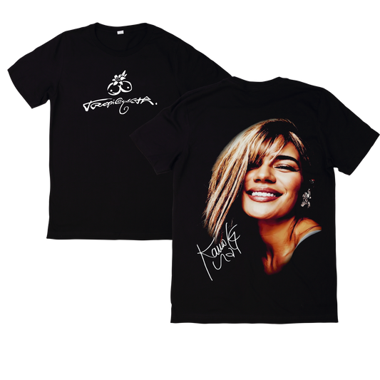 Polera Estampada Karol G Tropitour Diseño 30 | Mujer Oversize - Unisex, Hombre y Niño