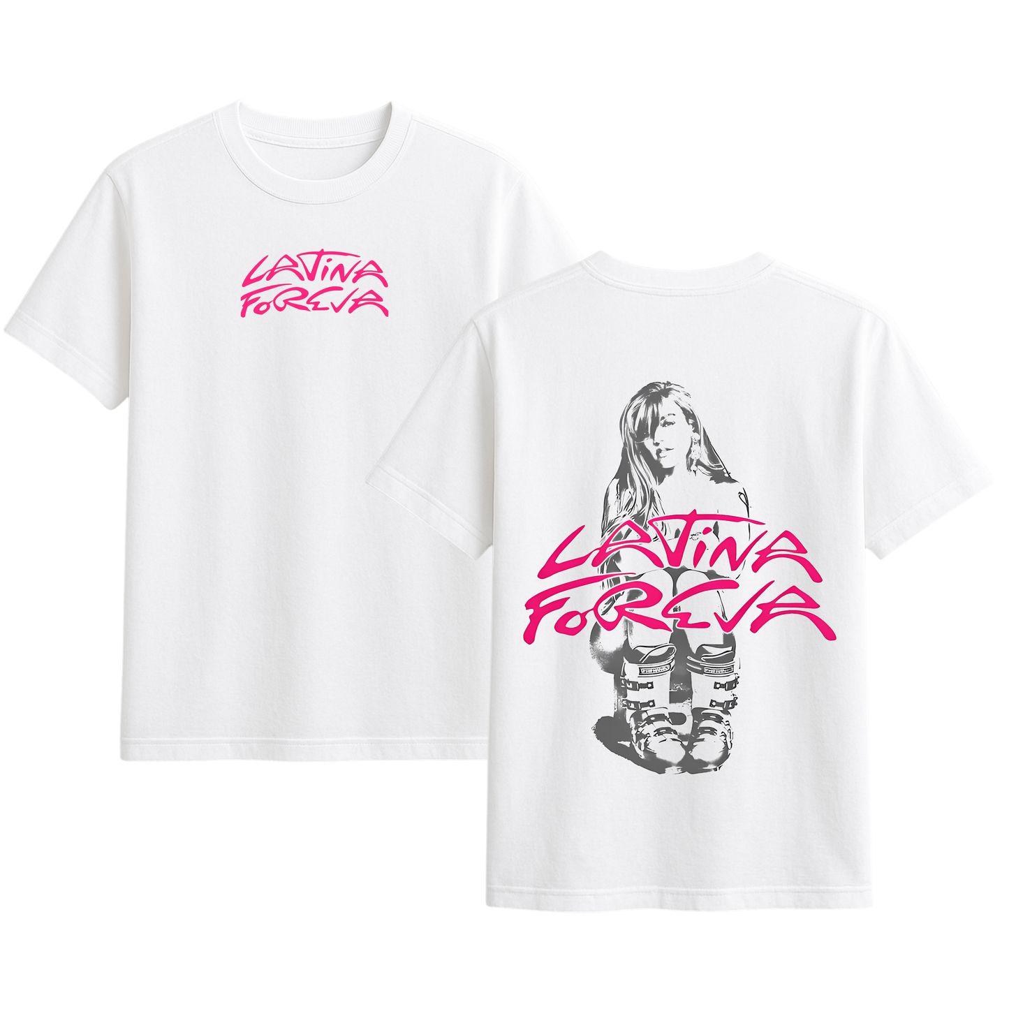 Polera Estampada Karol G Tropitour Diseño 21 | Mujer Oversize - Unisex, Hombre y Niño