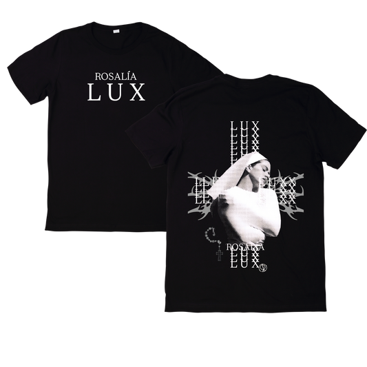 Polera Estampada Rosalía Lux Tour Diseño 4 | Mujer Oversize - Unisex, Hombre y Niño