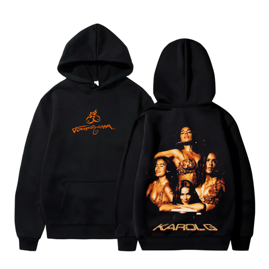 Polerón Canguro Estampado Karol G Tropitour Diseño 07 | Unisex