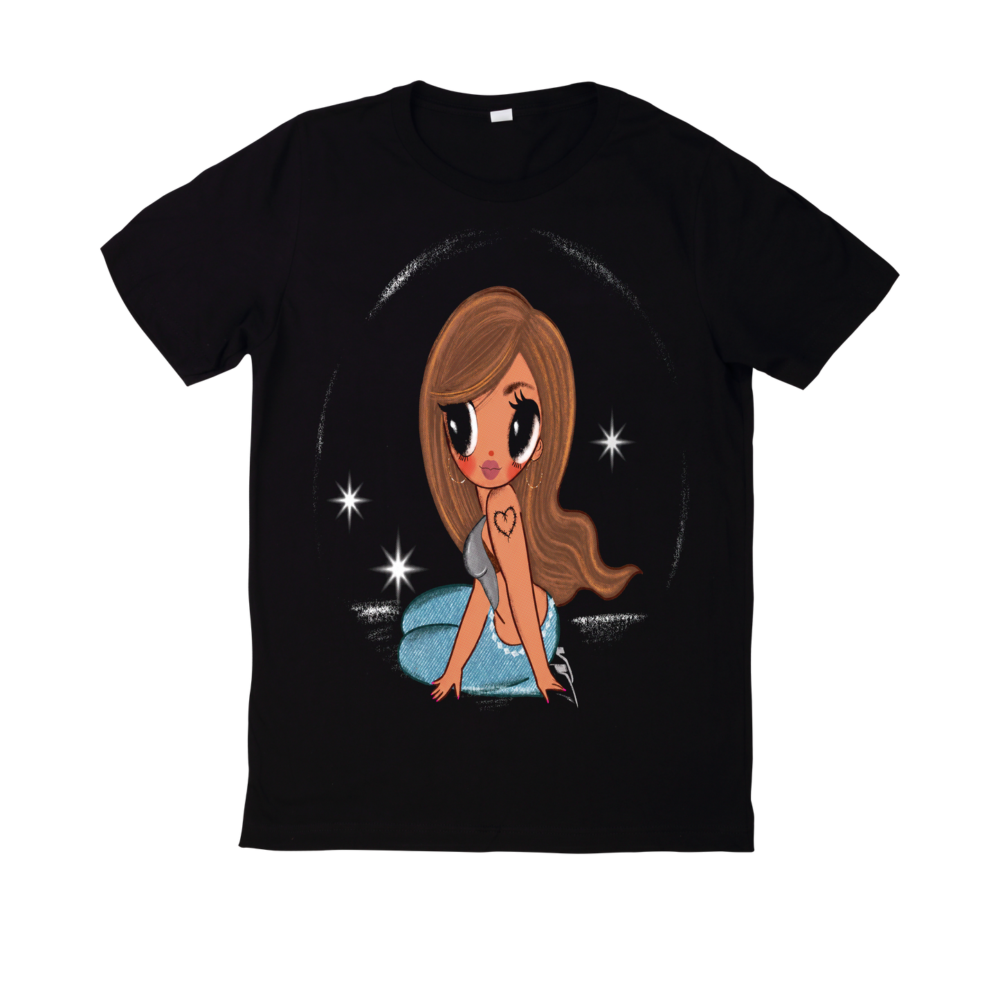 Polera Estampada Karol G Tropitour Diseño 10 | Mujer Oversize - Unisex, Hombre y Niño
