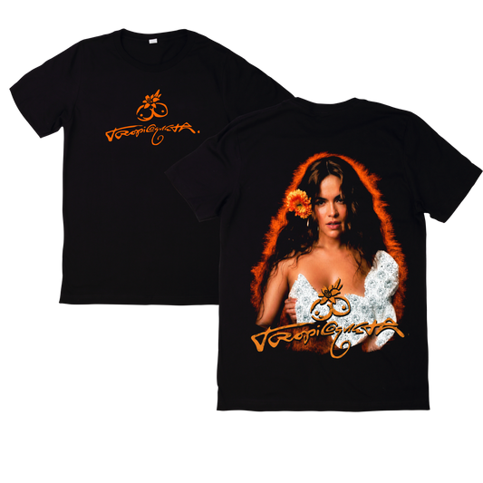 Polera Estampada Karol G Tropitour Diseño 33 | Mujer Oversize - Unisex, Hombre y Niño
