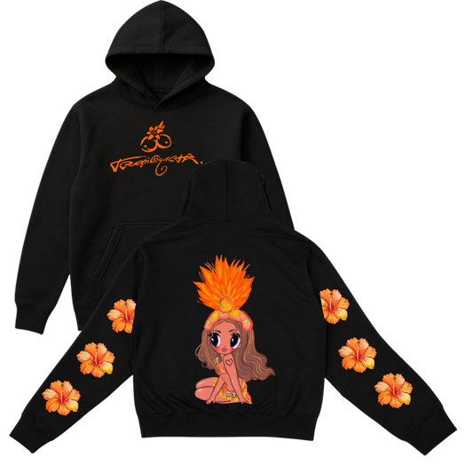 Polerón Canguro Estampado Karol G Tropitour (Tropicoqueta) | Unisex