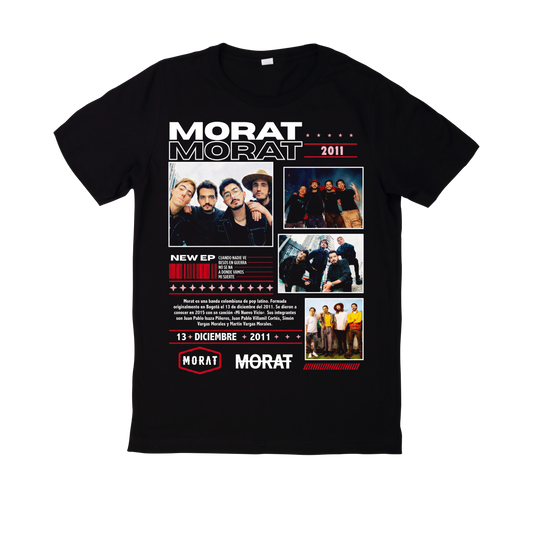 Polera Estampada Morat Diseño 2 | Mujer Oversize - Unisex, Hombre y Niño