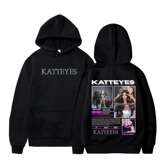 Polerón Canguro Estampado Katteyes Diseño 03 | Unisex